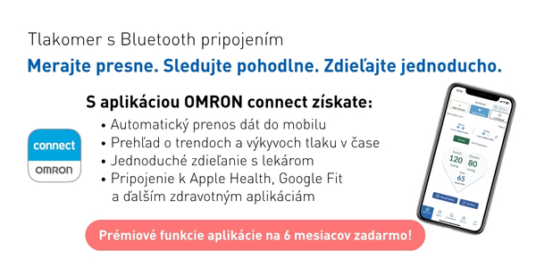 Banner_OMRON_connect_6 mesiacov zadarmo